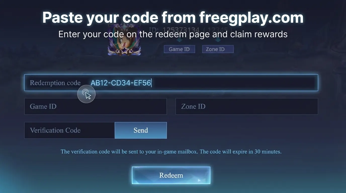 How to use Mobile Legends redeem codes step by step